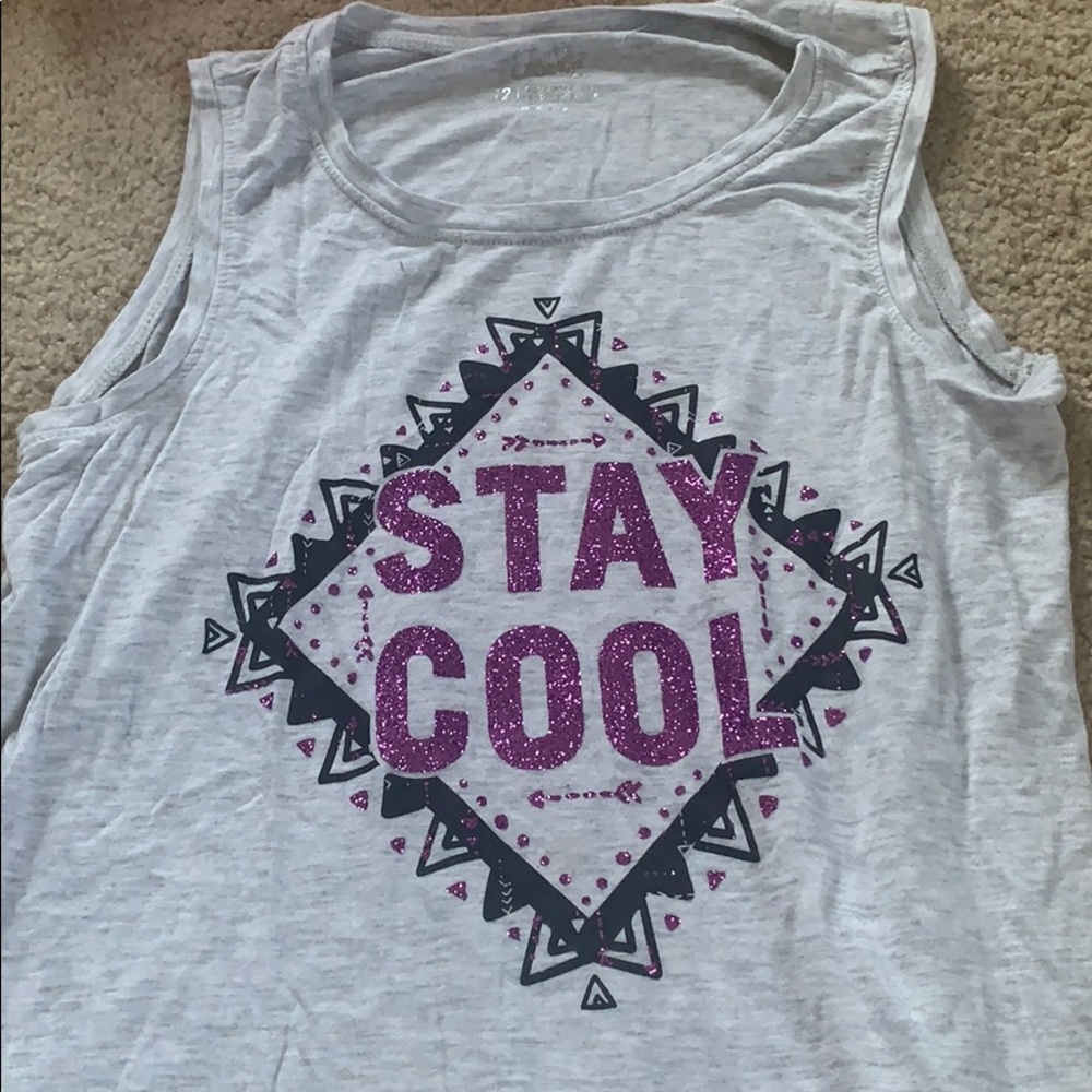 Justice tank top